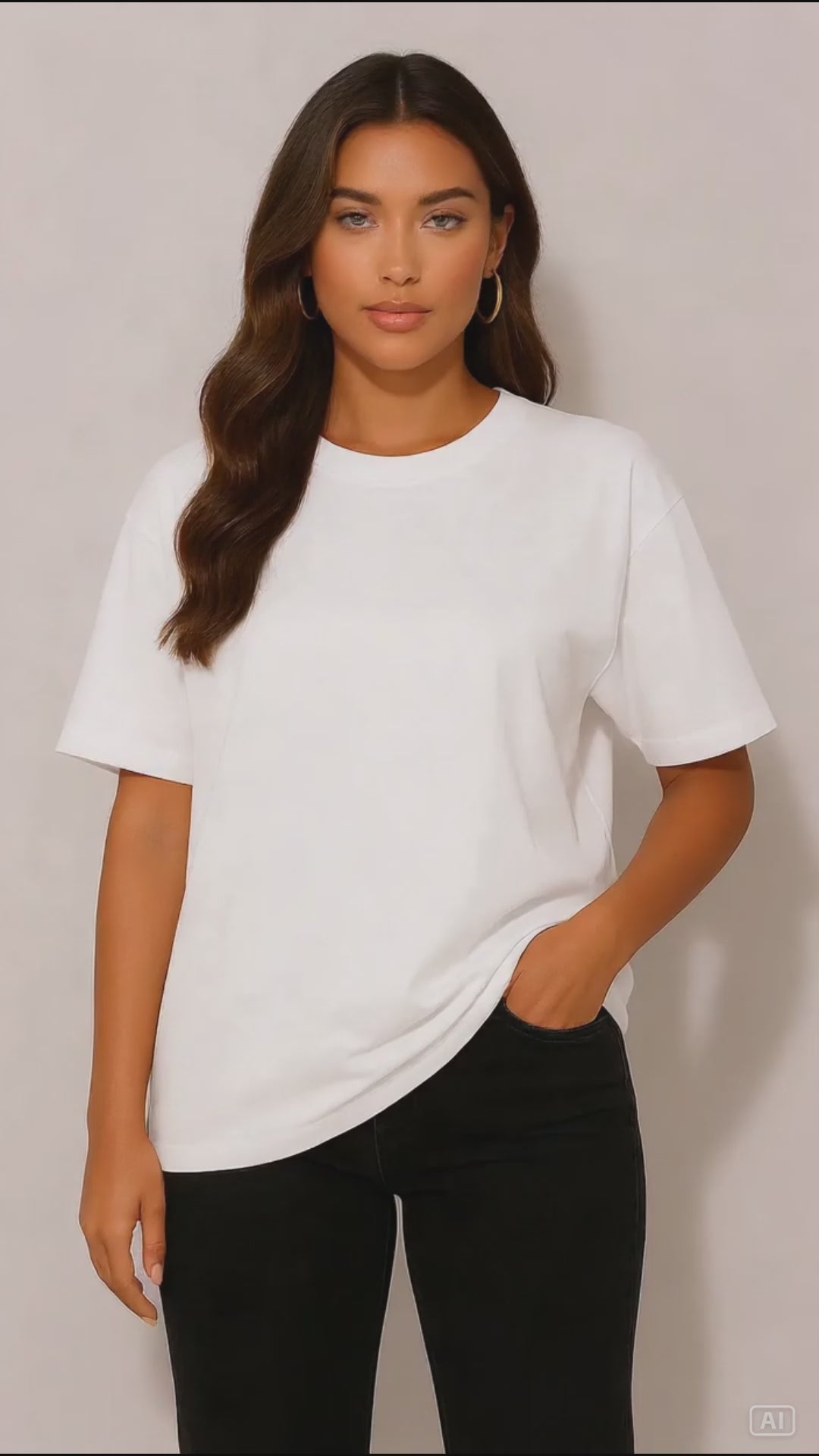 Women's Oversized Premium Jersey T-Shirt